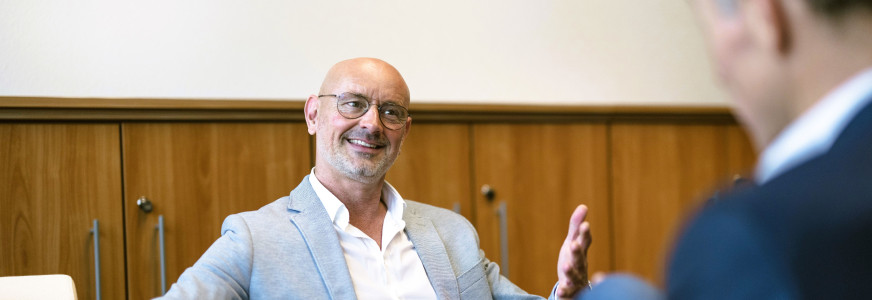 Over ondernemerschap en het belang van (klant) relaties: Aan de koffie met Gilbert van Rossum.